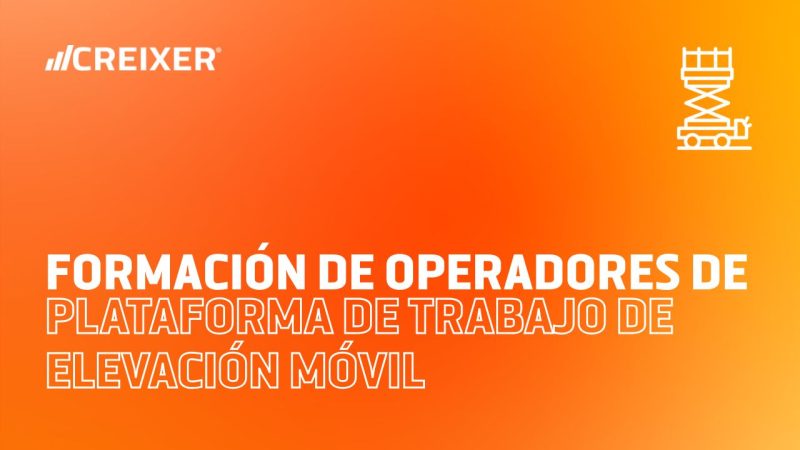 Formación de Operadores de Plataforma de Trabajo de Elevación Móvil