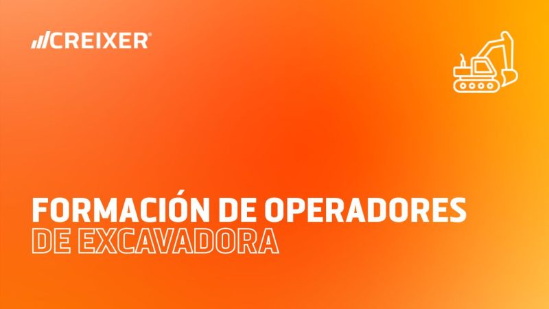 Formación de Operadores de Excavadora