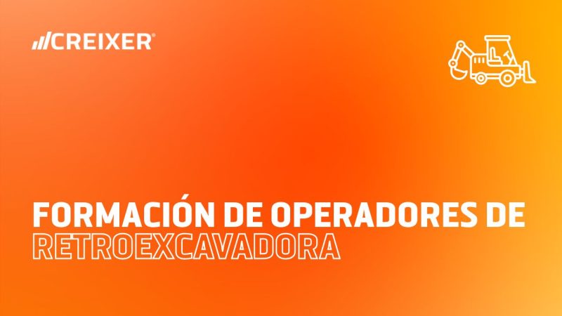 Formación de Operadores de Retroexcavadora